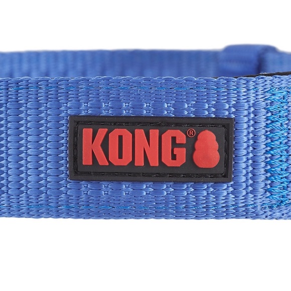 🐶 Kong M Blue Chew Resistant Comfort Adjustable Dog Collar Dogs Pet Pets Leash - Picture 4 of 9